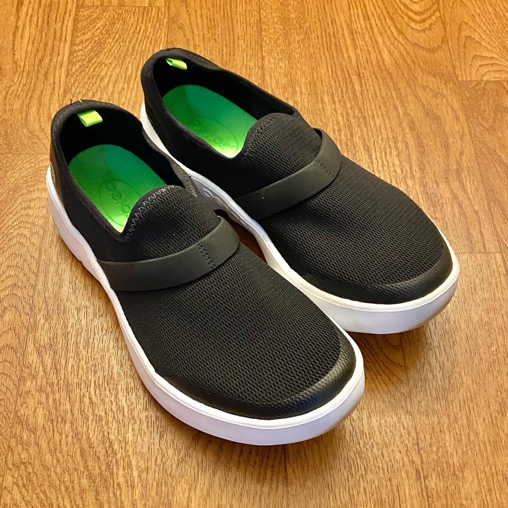Oofos Recovery Shoes.